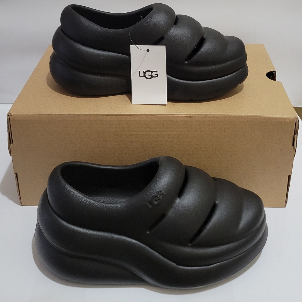Ugg Sport Yeah Black Clogs Little‎ Kids
